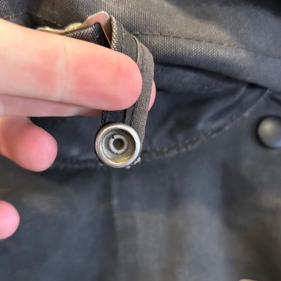 50's Vintage Janesville Fireman Coat Hornbuckle Jacket Black Fire Coat - Picture 11 of 16